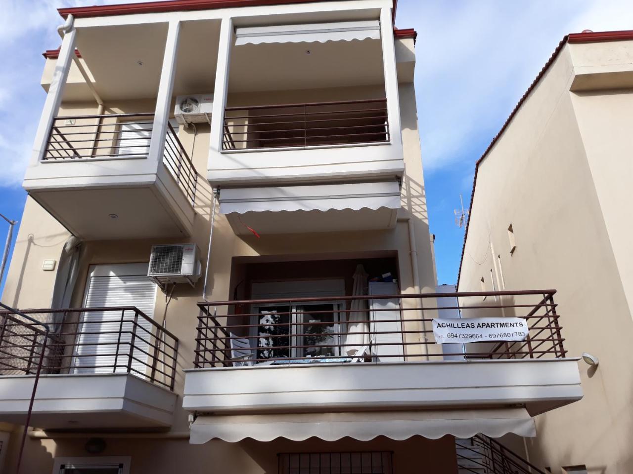 Achilleas Apartments Kalyves Polygyrou Zewnętrze zdjęcie